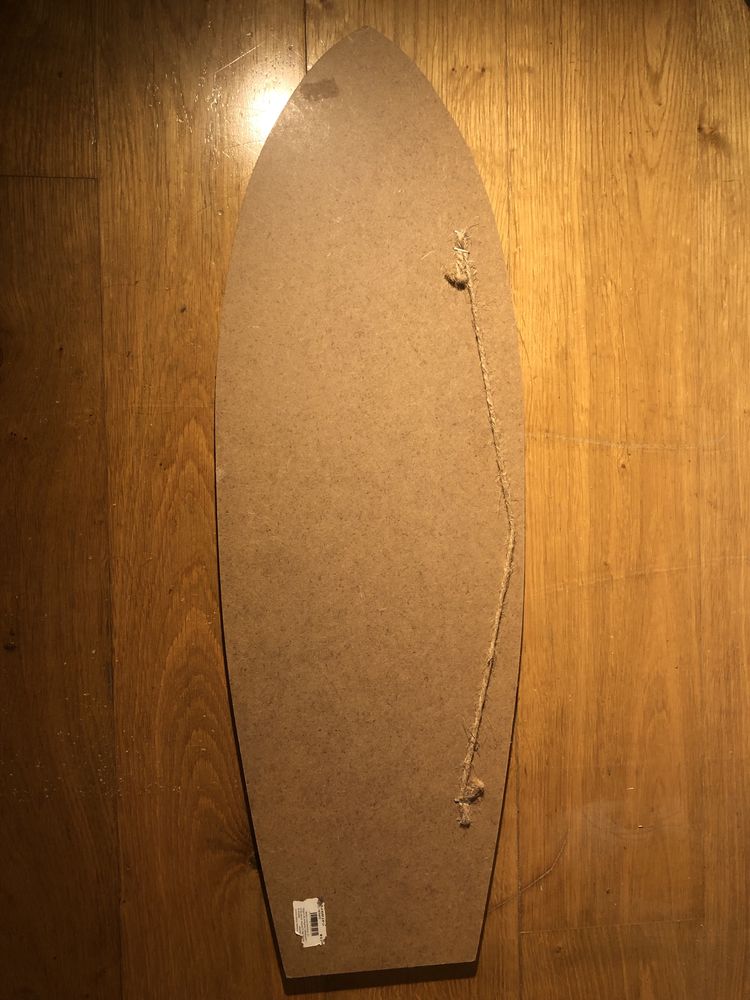 Placa vintage surf - para decor de parede