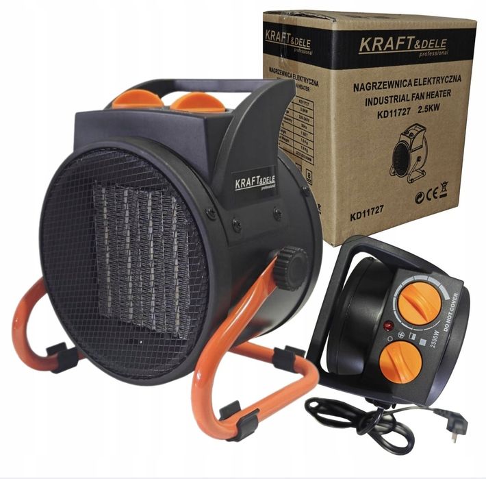 Електричний обогрівач 2500w 230v