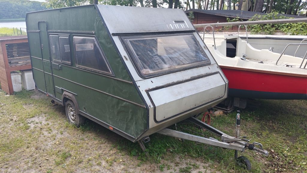 Przeczepa kempingowa na działkę, budowę