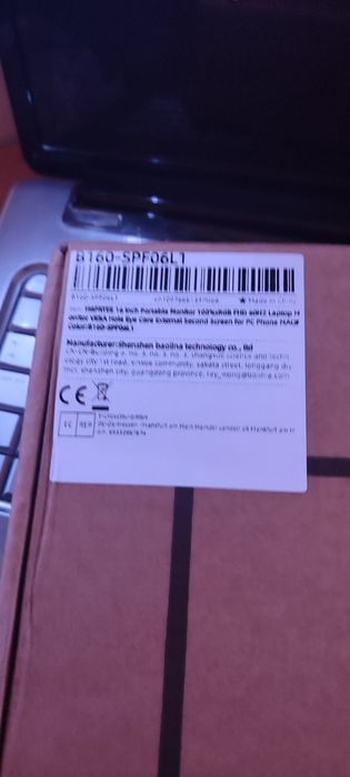 Monitor portatil16.5 novo