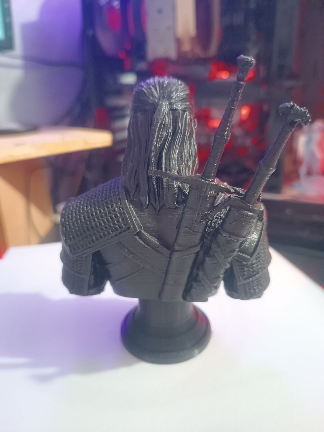 Geralt of rivia modelo 3d