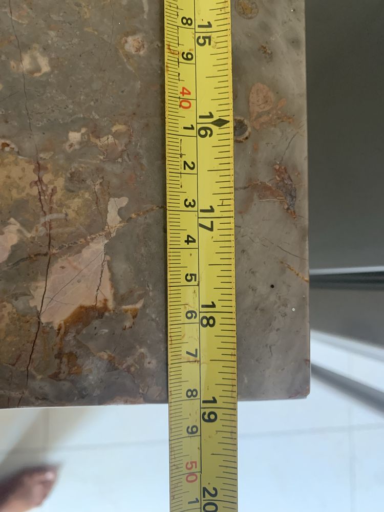 Pedra mármore rosa polida