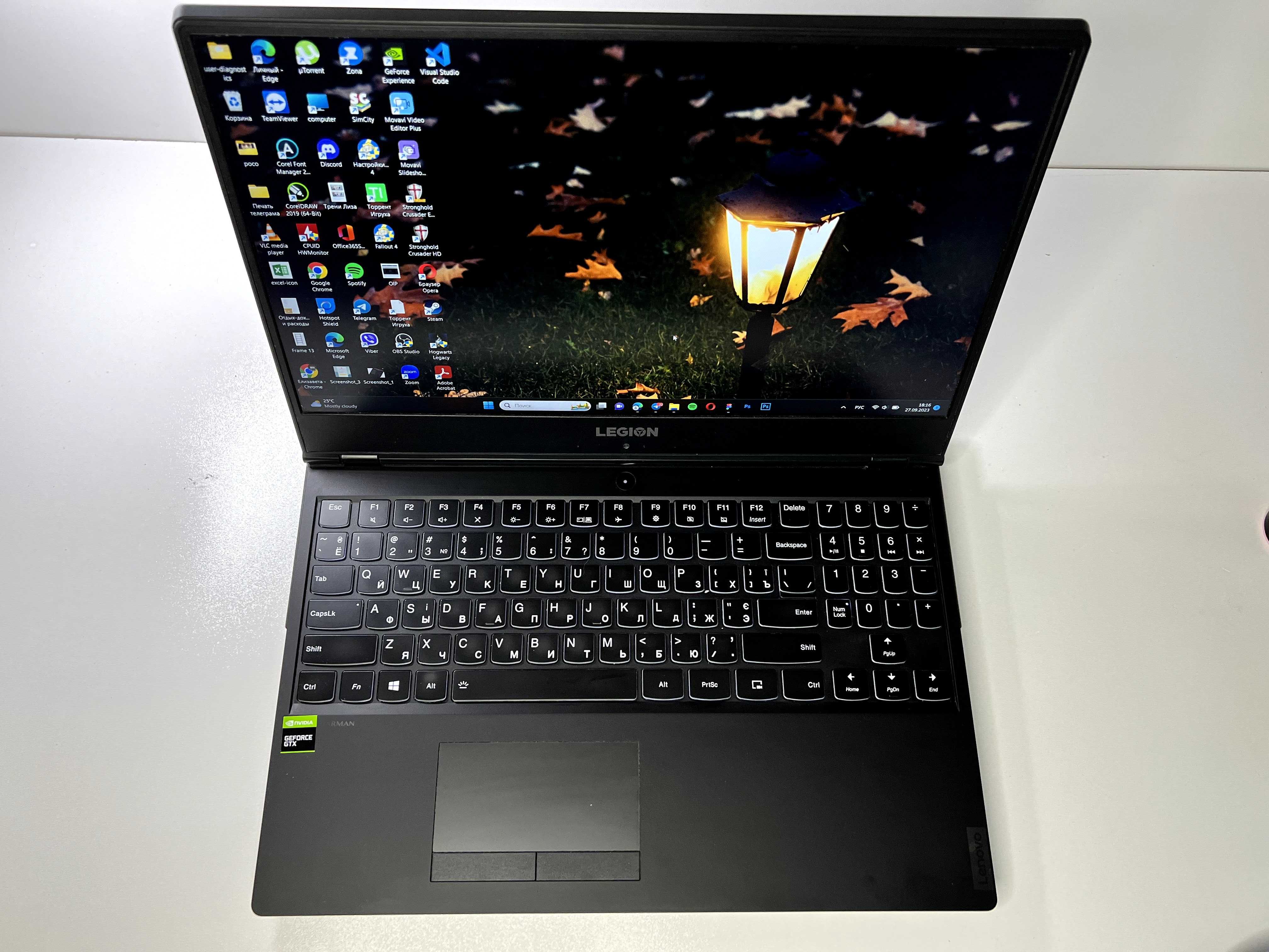 Продам ноутбук Lenogo legion Y540 i5/16gb/1tb/1660Ti