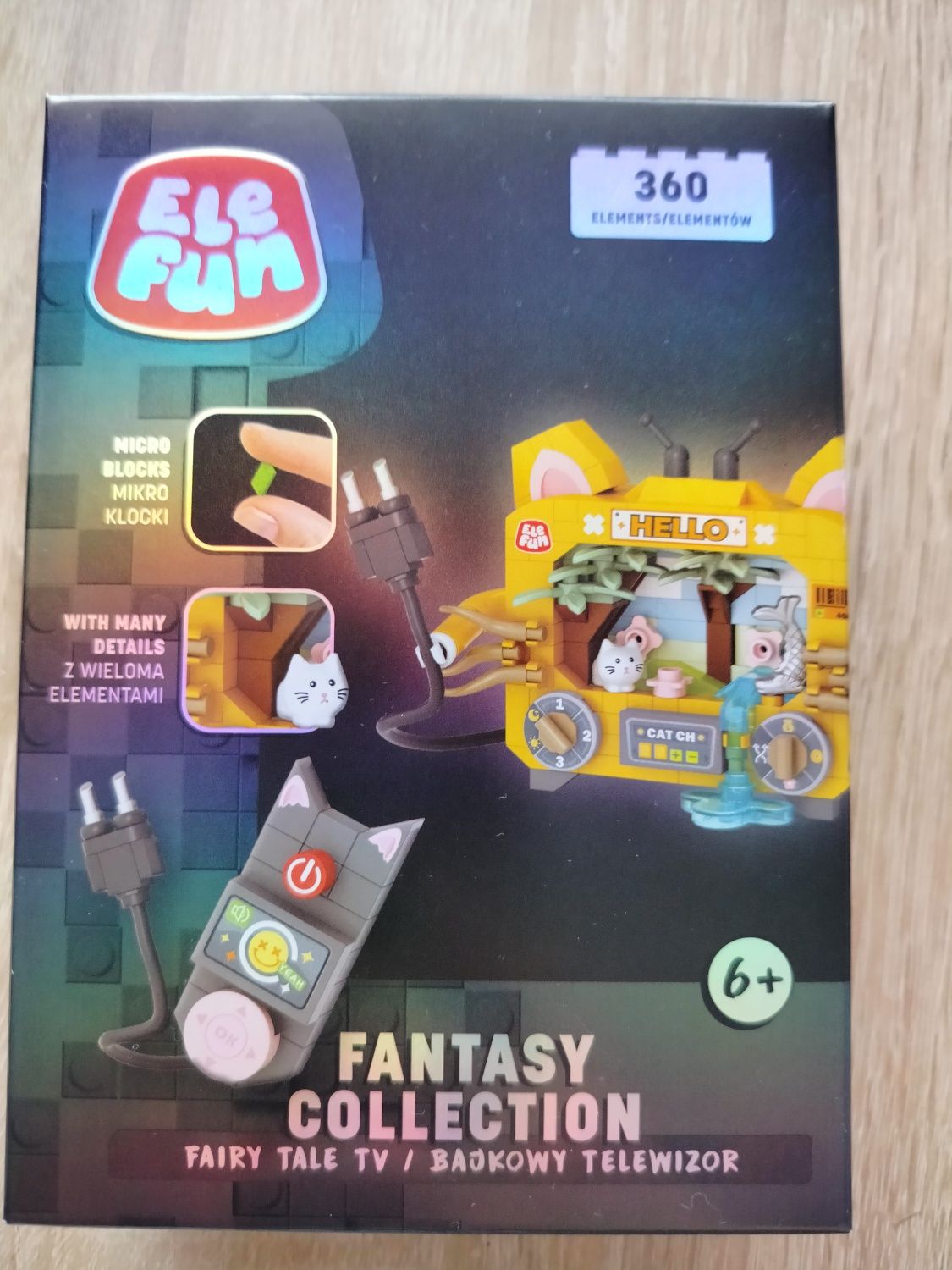 Klocki LEGO bajkowy telewizor