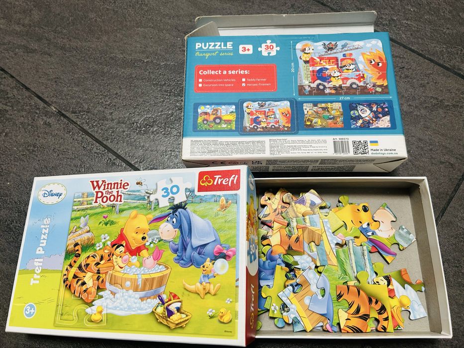 Пазли набір 3+ 2 упаковки