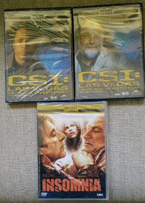 Lote 3 DVD's - Novos