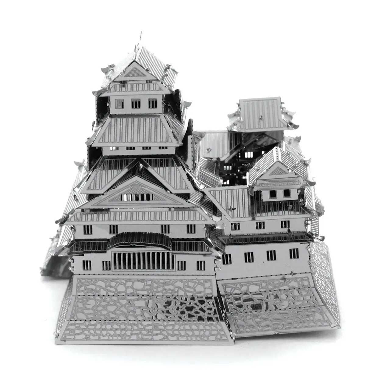 Puzzle 3D - zamek Himeji w Japonii  - metalowe wycinane laserem- 14+