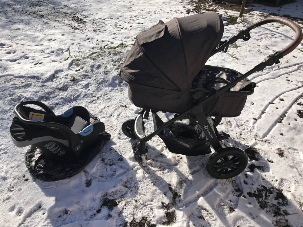 Коляска 3в1 Kinderkraft XMOOV