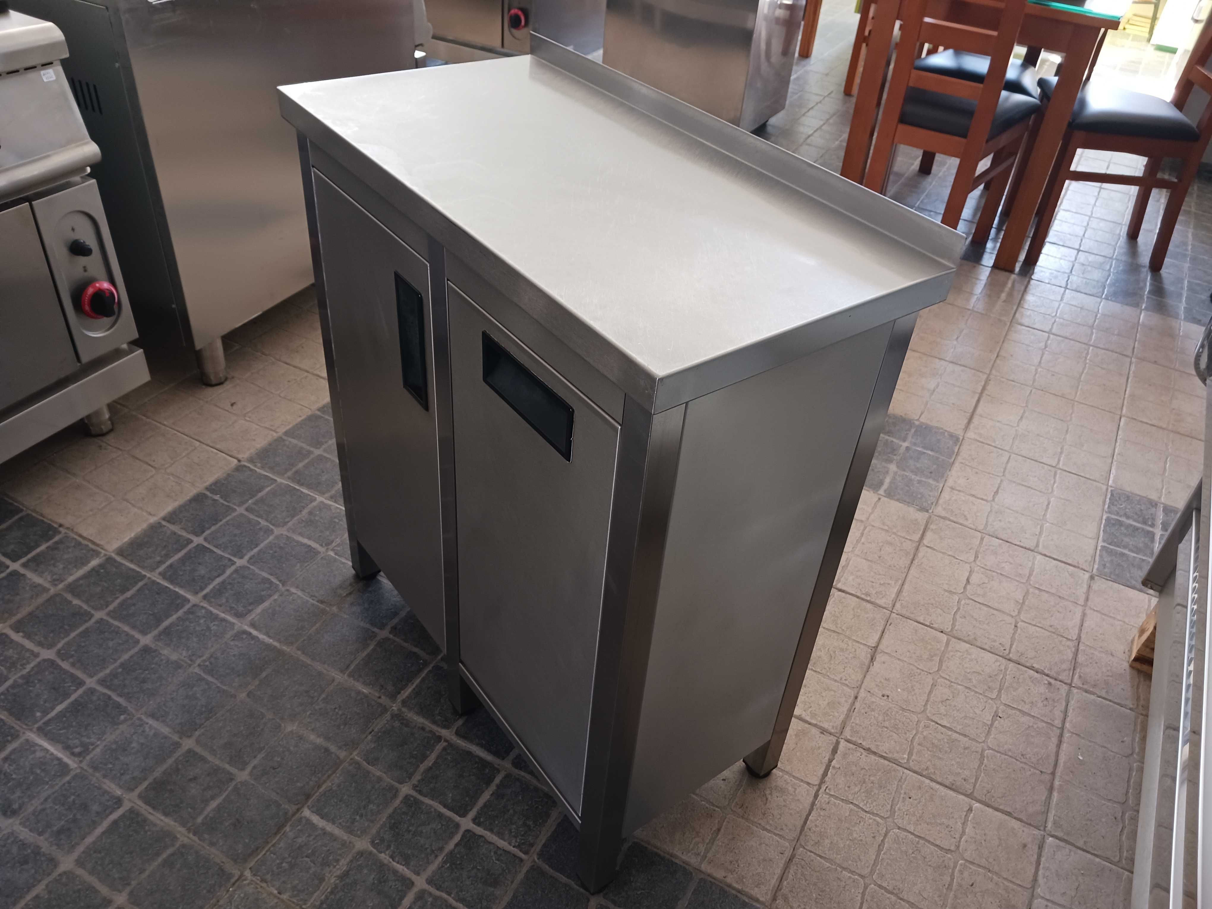 ACM1471 - Bancada Inox Fechada com Tulha e Porta - Usada