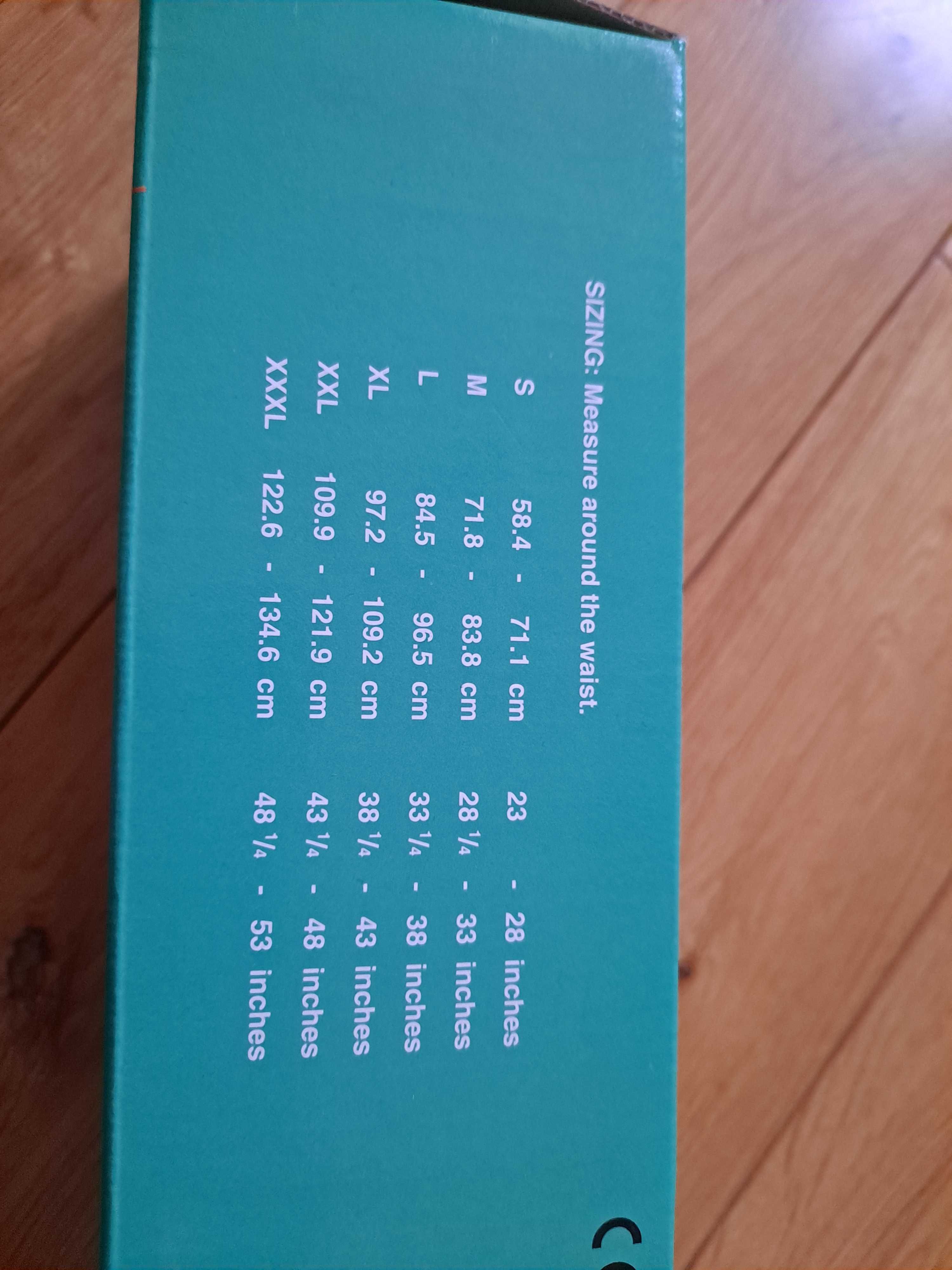 Pas lędźwiowy, orteza kręgosłupa, rozmiar s