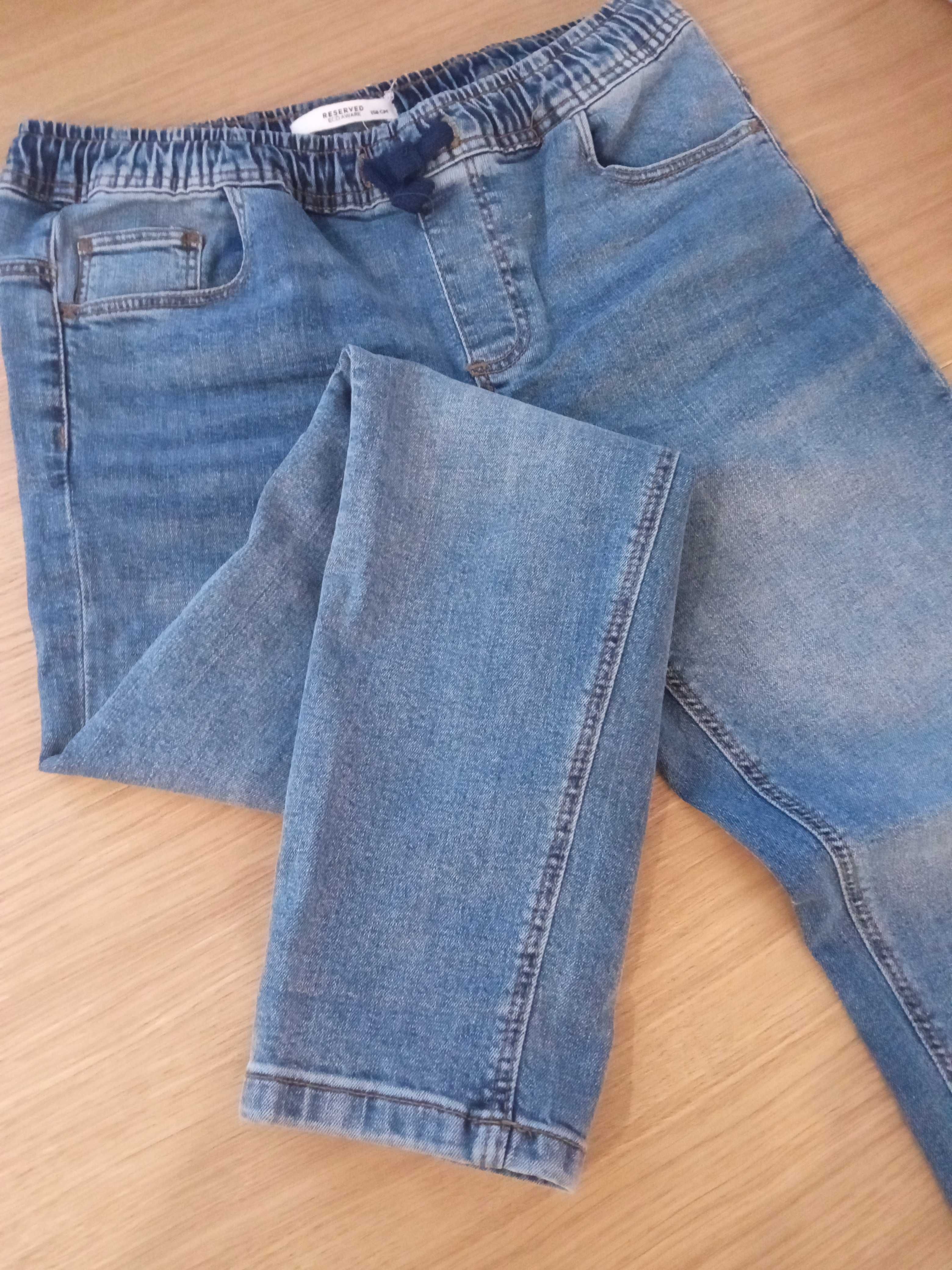 Spodnie jeansowe Reserved 158