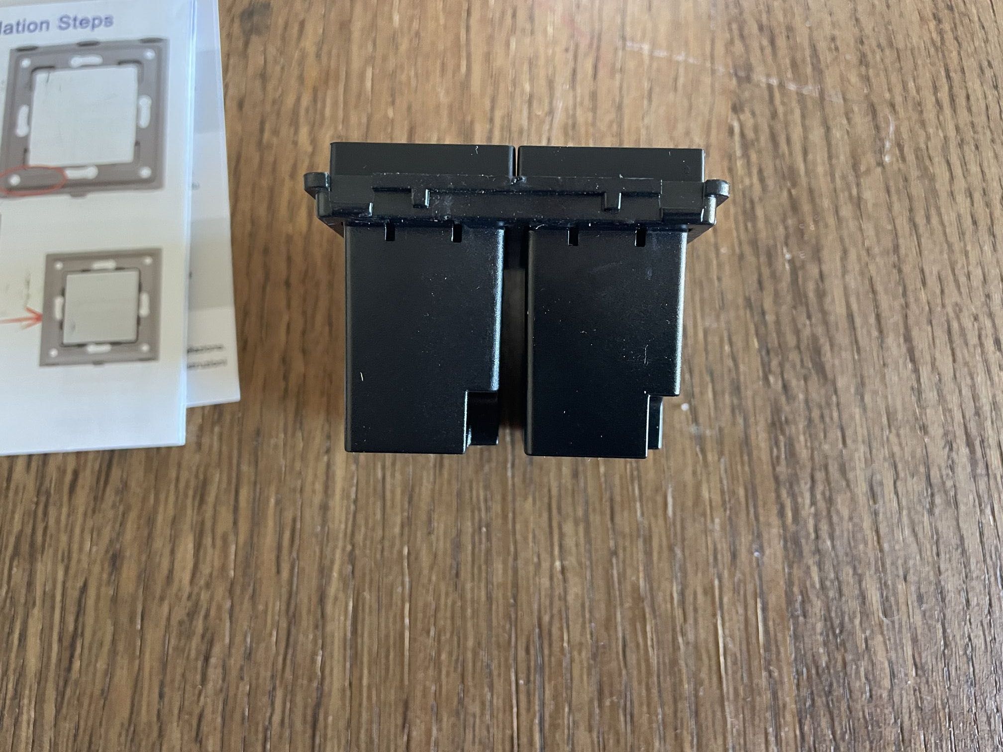 Ładowarki ładowarka gniazdo ścienne czarne BSEED 2x 2xUSB (4x)