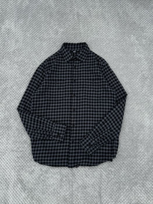Uniqlo Classic Shirt Size:M сорчка в клітинку класична юнікло