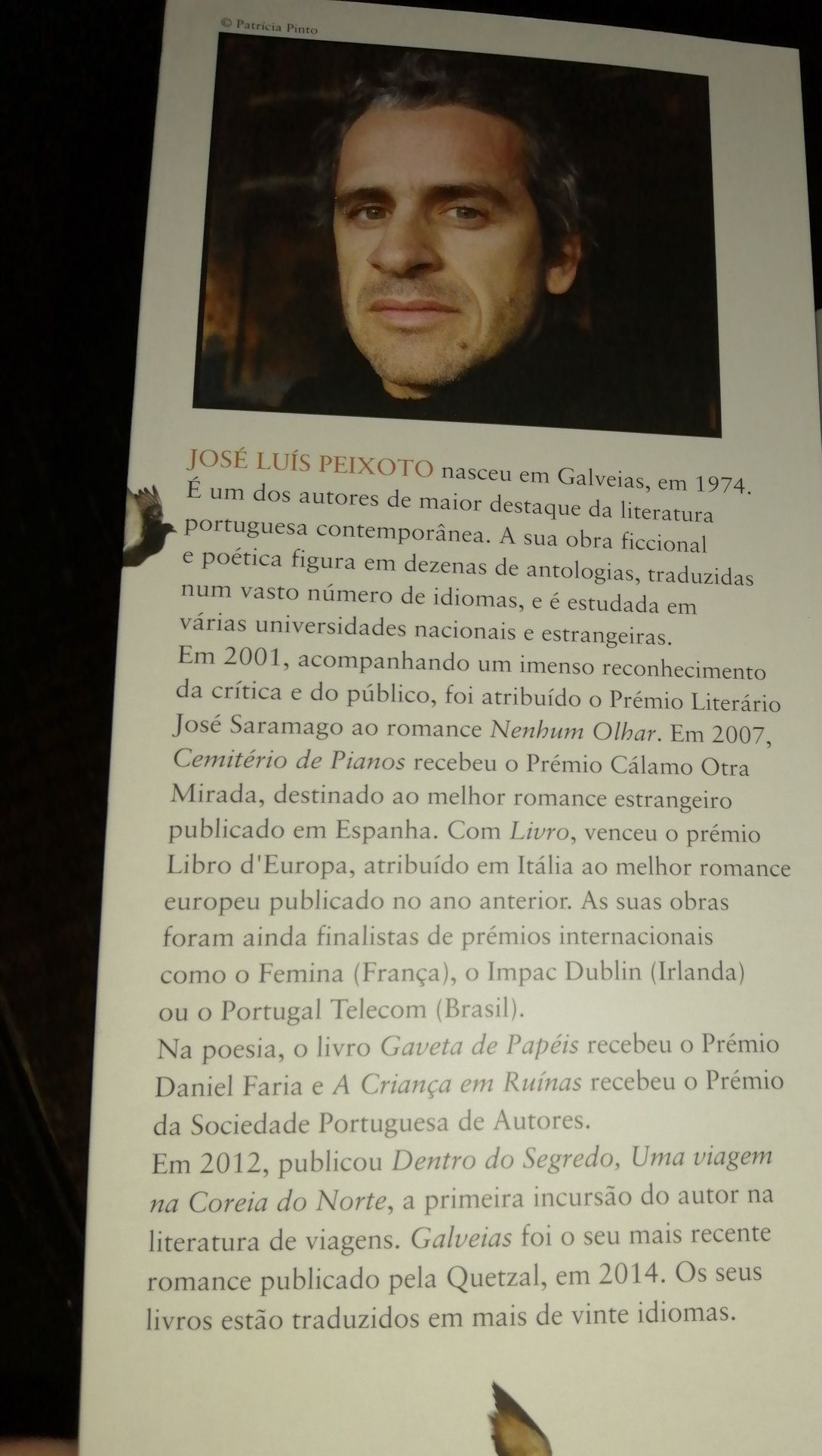 Livro Novo(Em teu ventre)J.Luís Peixoto