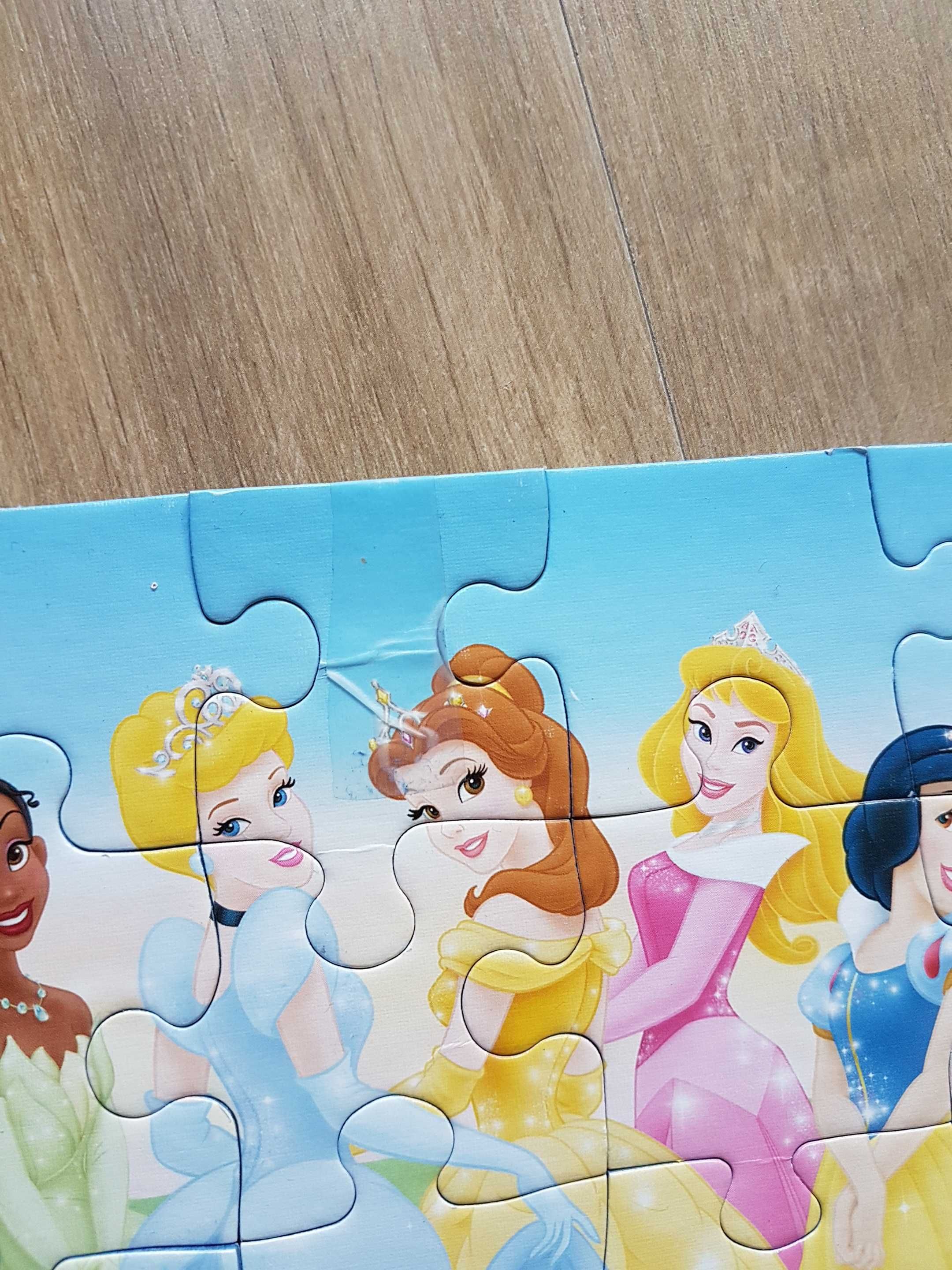 Ravensburger Puzzle Disney Princess Księżniczki 2x24 elementy 4+