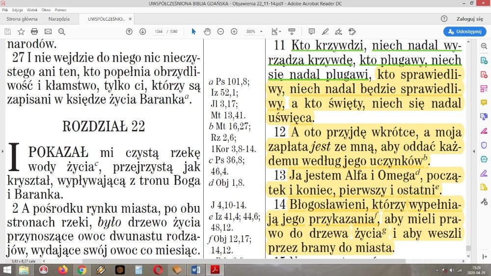 Pismo Święte - Nowy Testament - Dobra Nowina o Jezusie Chrystusie