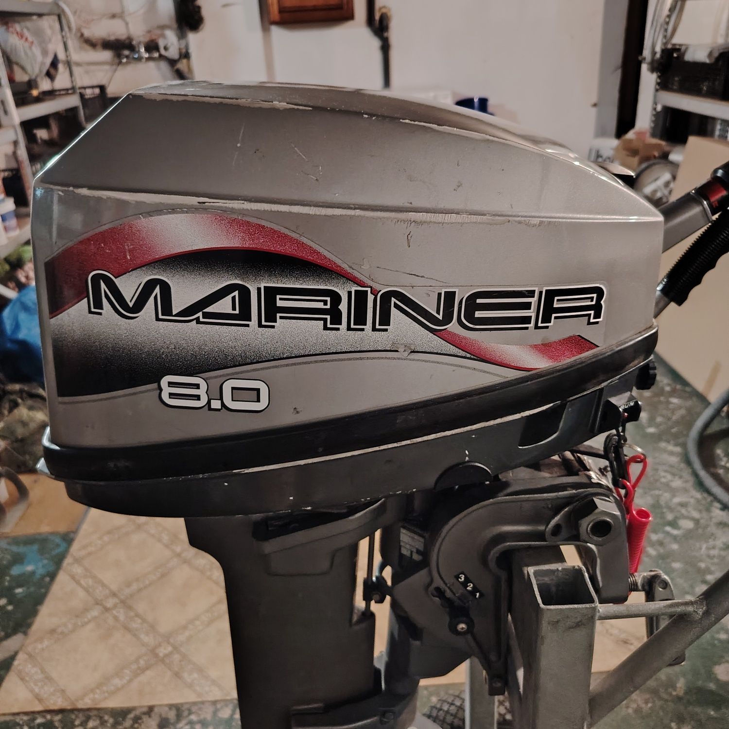 silnik zaburtowy Mariner 8hp 2t