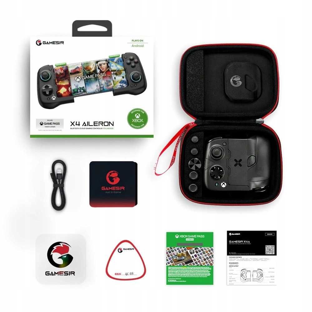 Kontroler gamepad bezprzewodowy GameSir X4 Aileron do telefonu