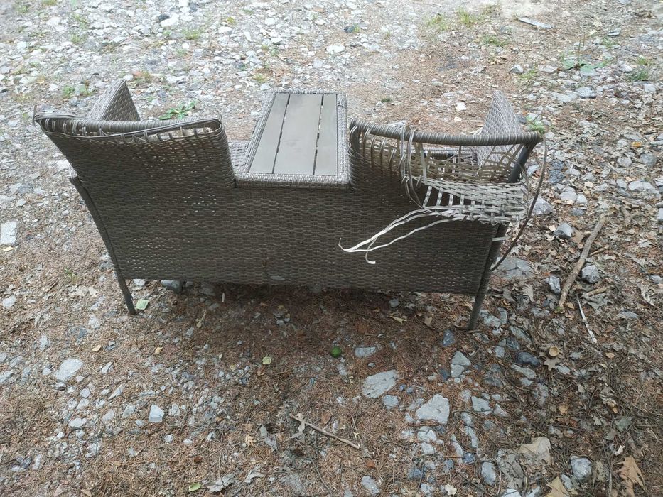 Ławka ogrodowa meble ogrodowe siedzisko krzesło