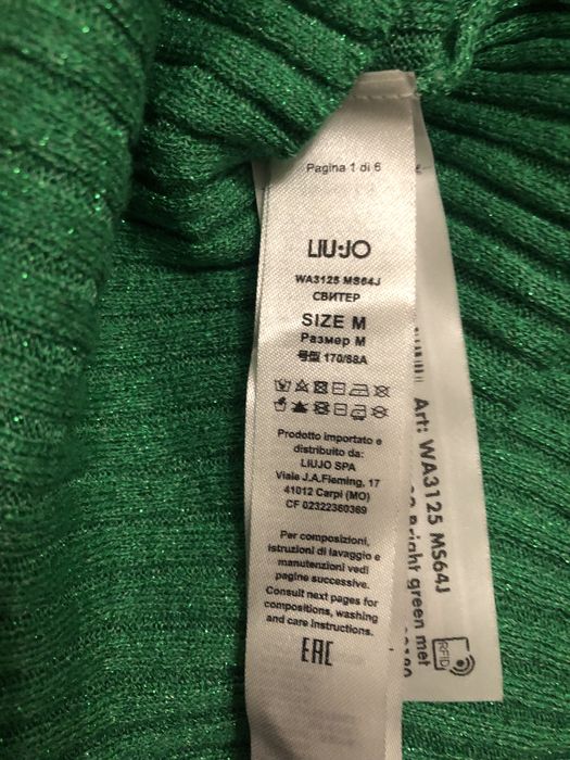 Camisola Verde Liu Jo tamanho M