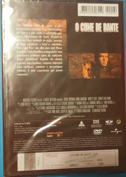 DVD ainda fechado O Cume de Dante