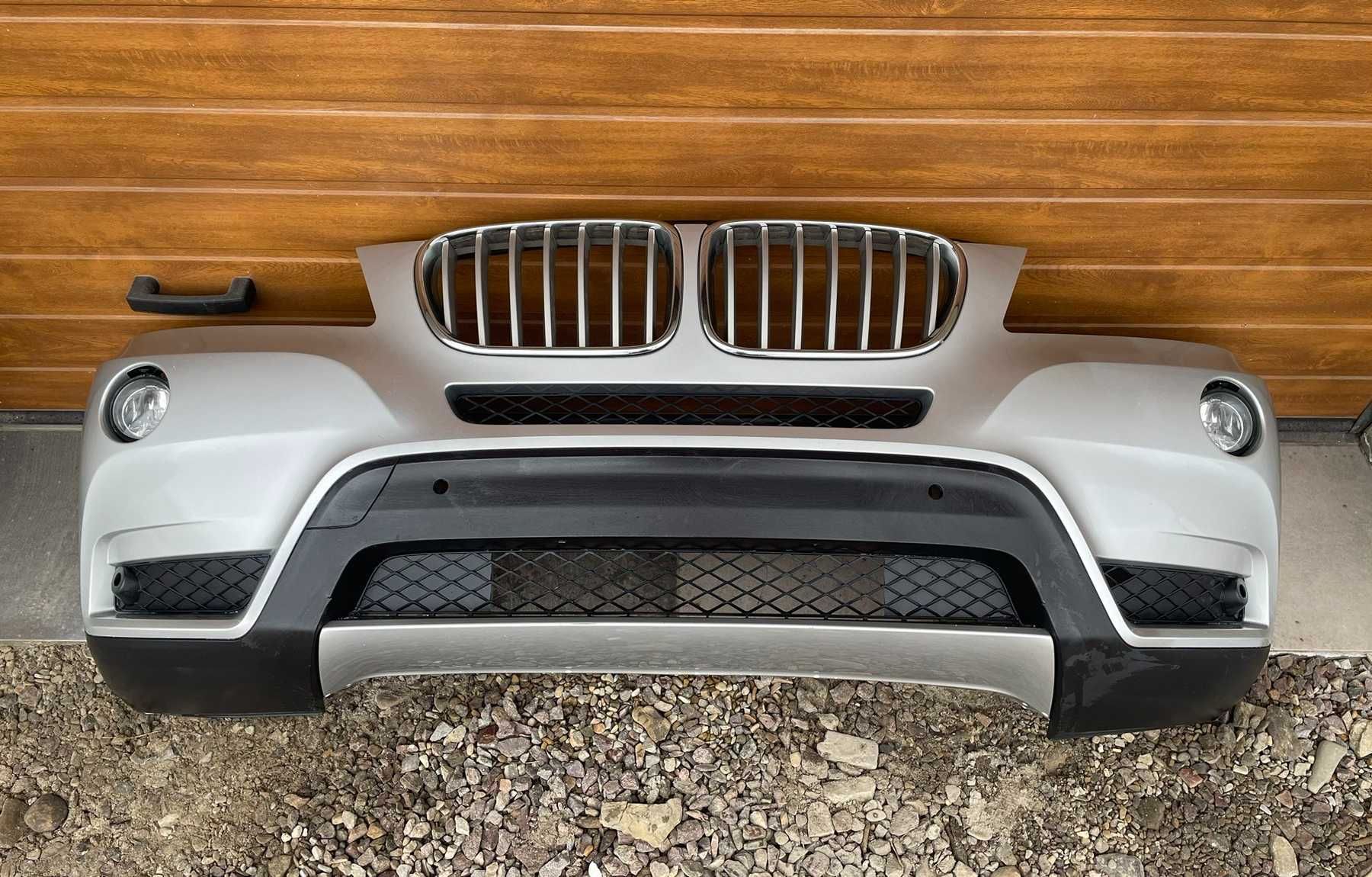 Бампер BMW X3 F25 дорест 2010-2014 51117210440 сірий 354