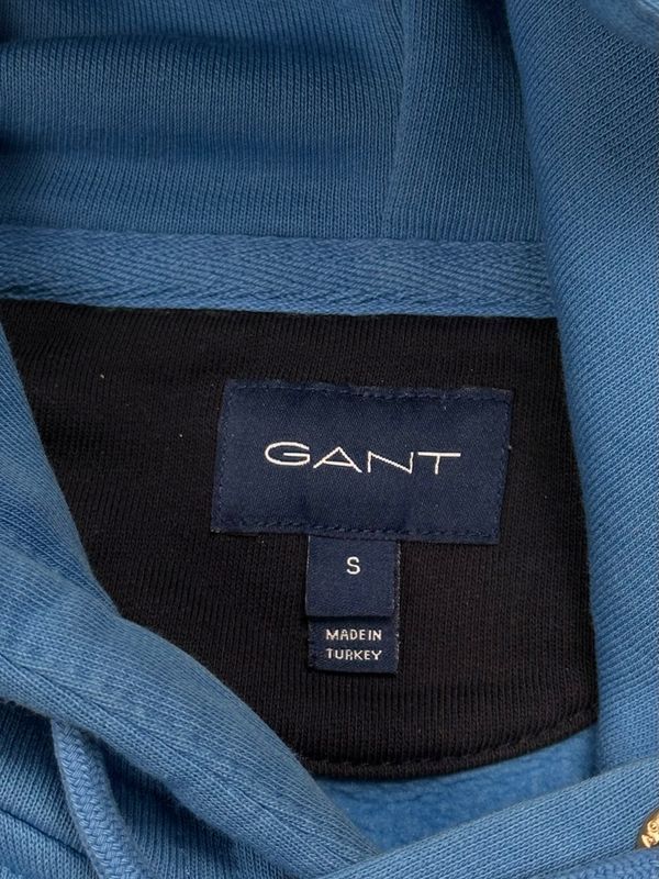 Gant Archive Shield Bluza z Kapturem Hoodie Męska Logowana r. S