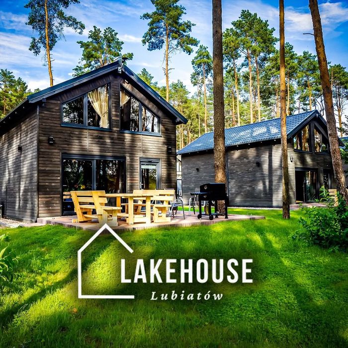 LakeHouse Lubiatów Domy nad jeziorem jacuzzi sauna Sława Sylwester