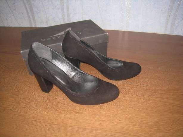 Продам туфли из натуральной замши фабричной фирмы Berkonty