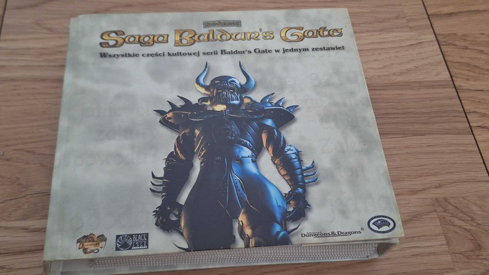 Saga Baldurs Gate - wszystkie części 12 płyt.
