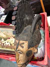 Máscara rara de arte tribal africana Igbo