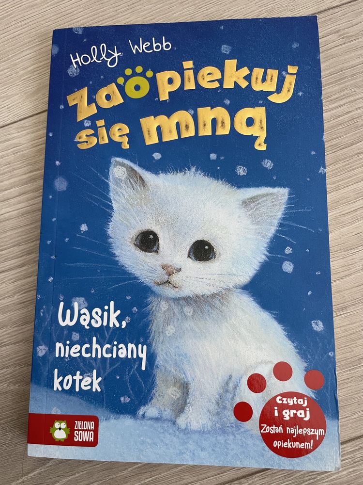 Holly Webb Wąsik niechciany kotek. Zaopiekuj sie mna