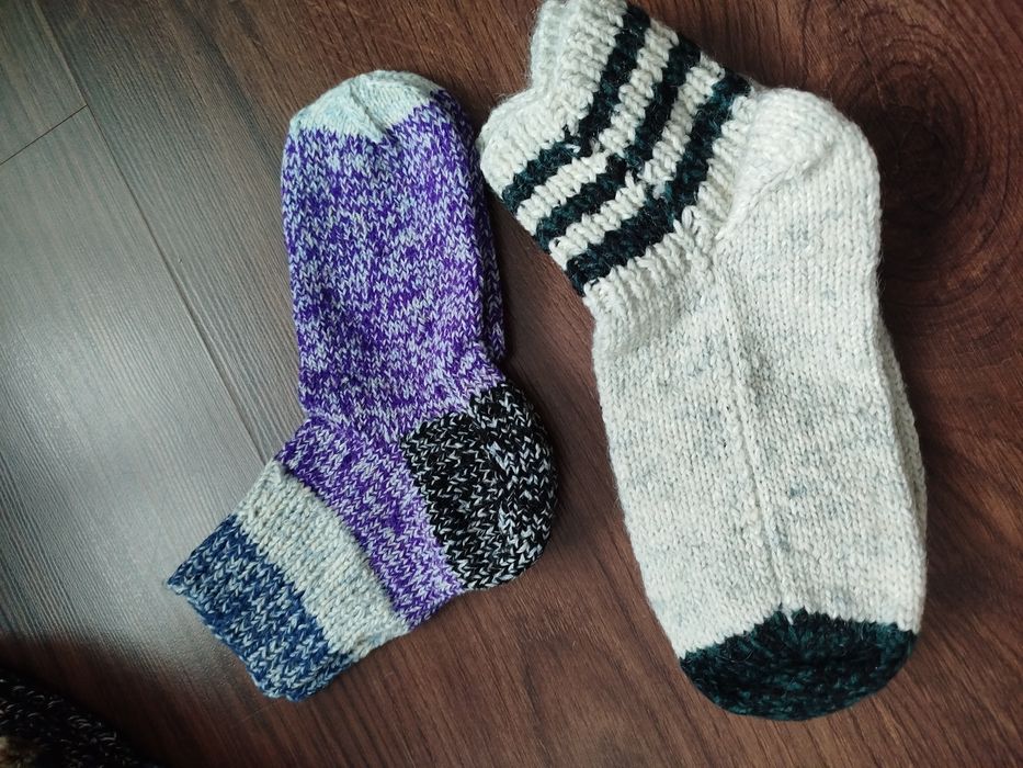 Шкарпетки в'язані теплі. Шкарпетки жіночі.