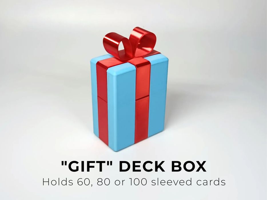 Caixa "Presente" para Cartas TCG