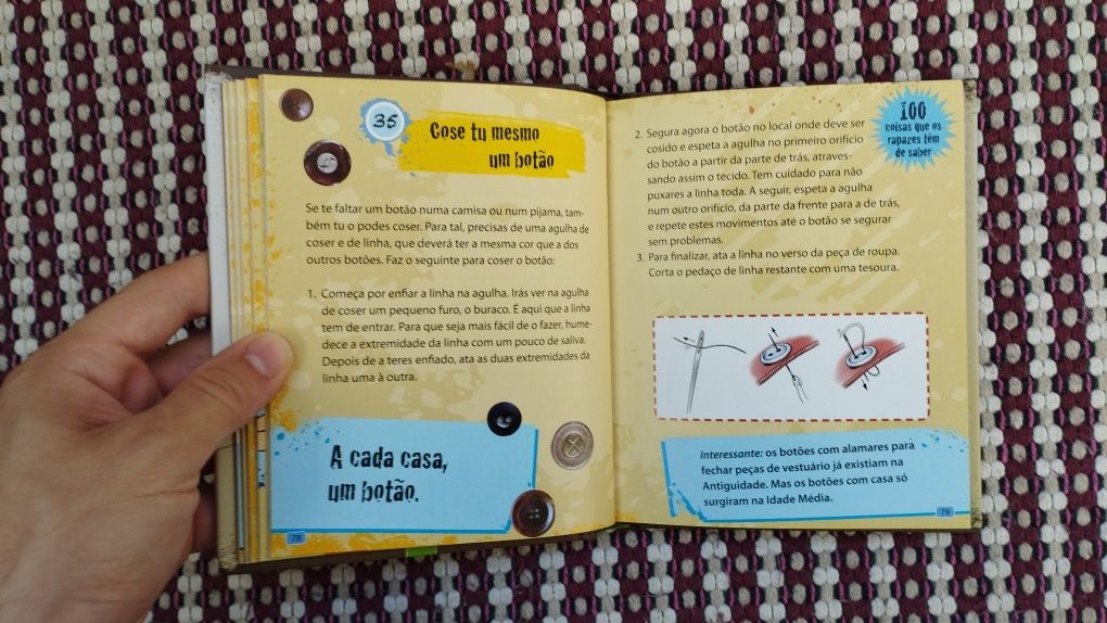 Livro 100 coisas que os rapazes têm de saber