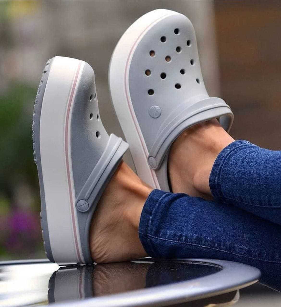 CROCS PLATFORM Кроксы на платформе Размеры 36-40