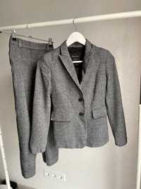 Пиджак и брюки , костюм шерстяной Massimo Dutti