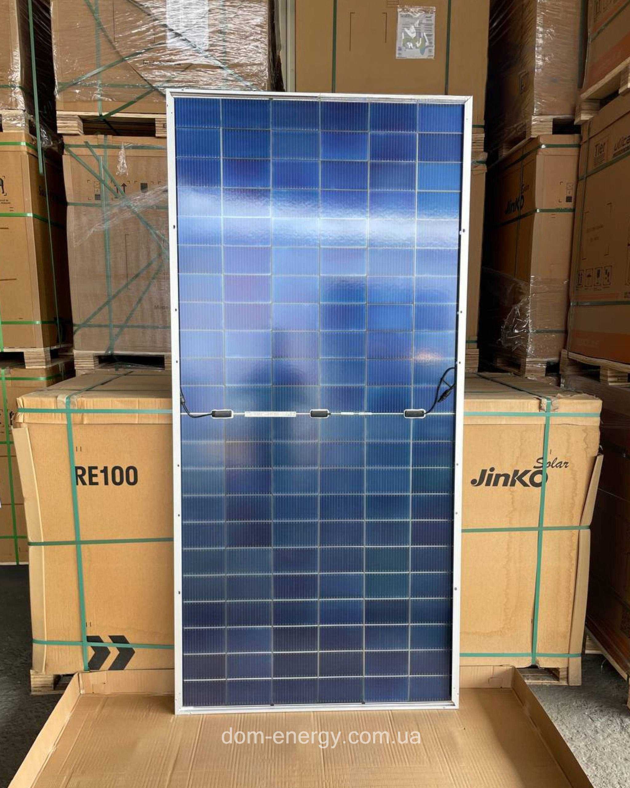 Солнечная сонячна панель Jinko JKM-620N-66HL4M-BDV 620Вт W двостороння