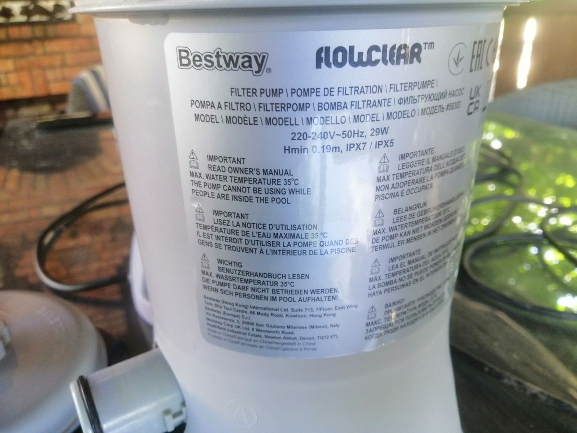 Насос для бассейна bestway