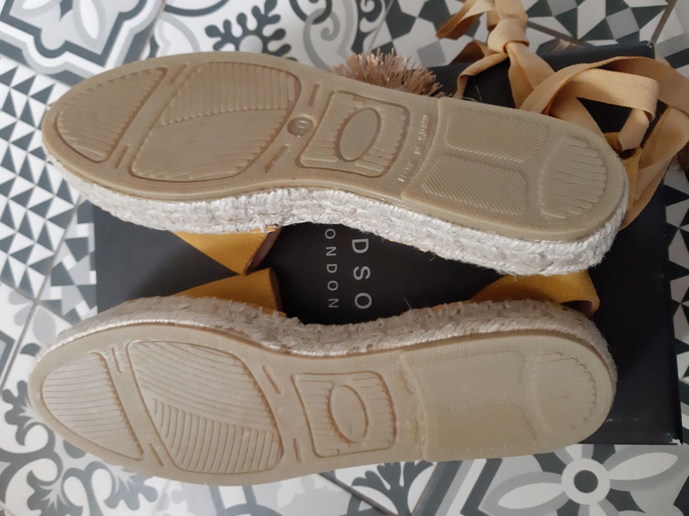 Espadryle Zara Hudson London 40