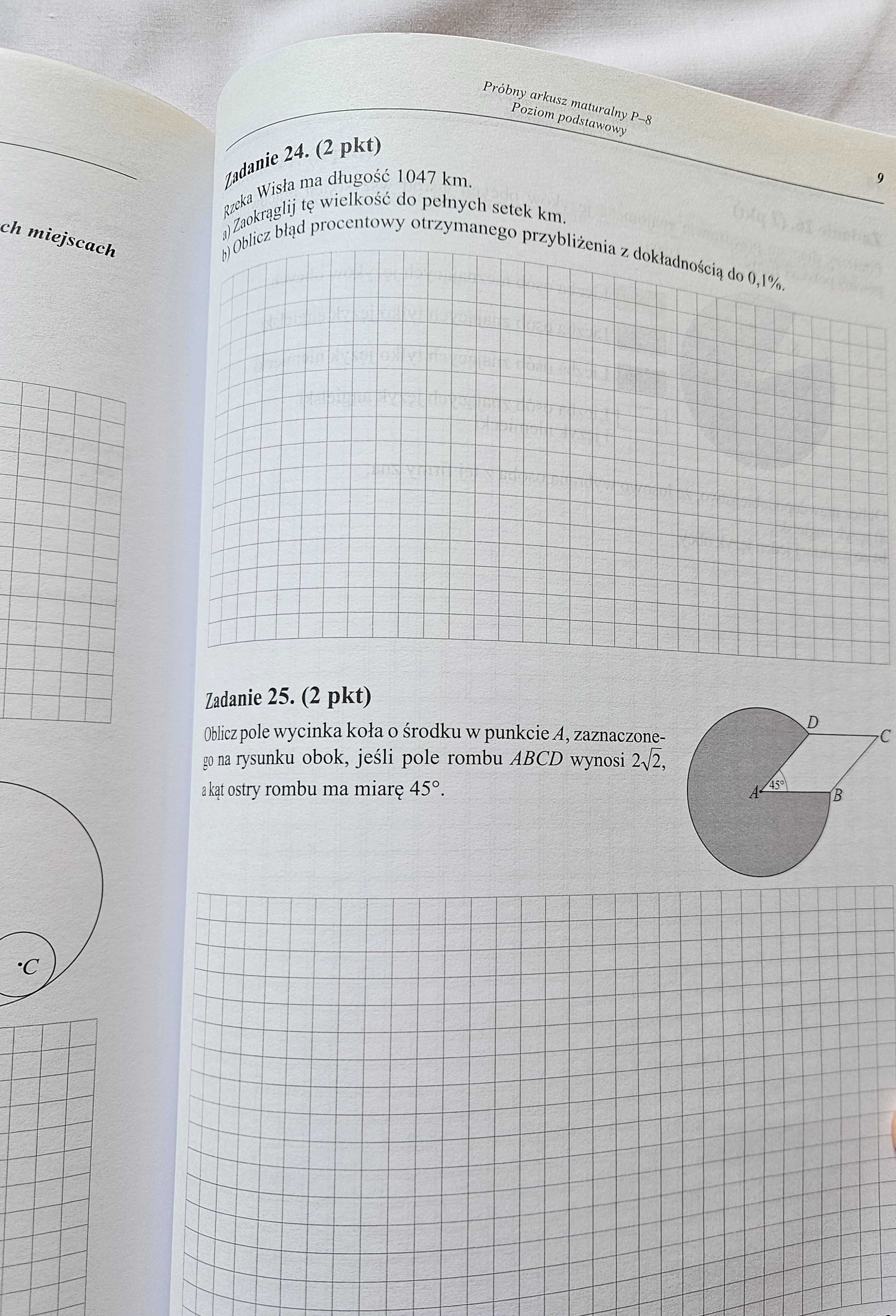 Matematyka testy do matury podst. i rozszerz. Operon i Pazdro