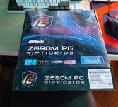 ASRock Z690M PG RIPTIDE DDR5 + 3 kości 8GB Crucial DDR5-4800MHz