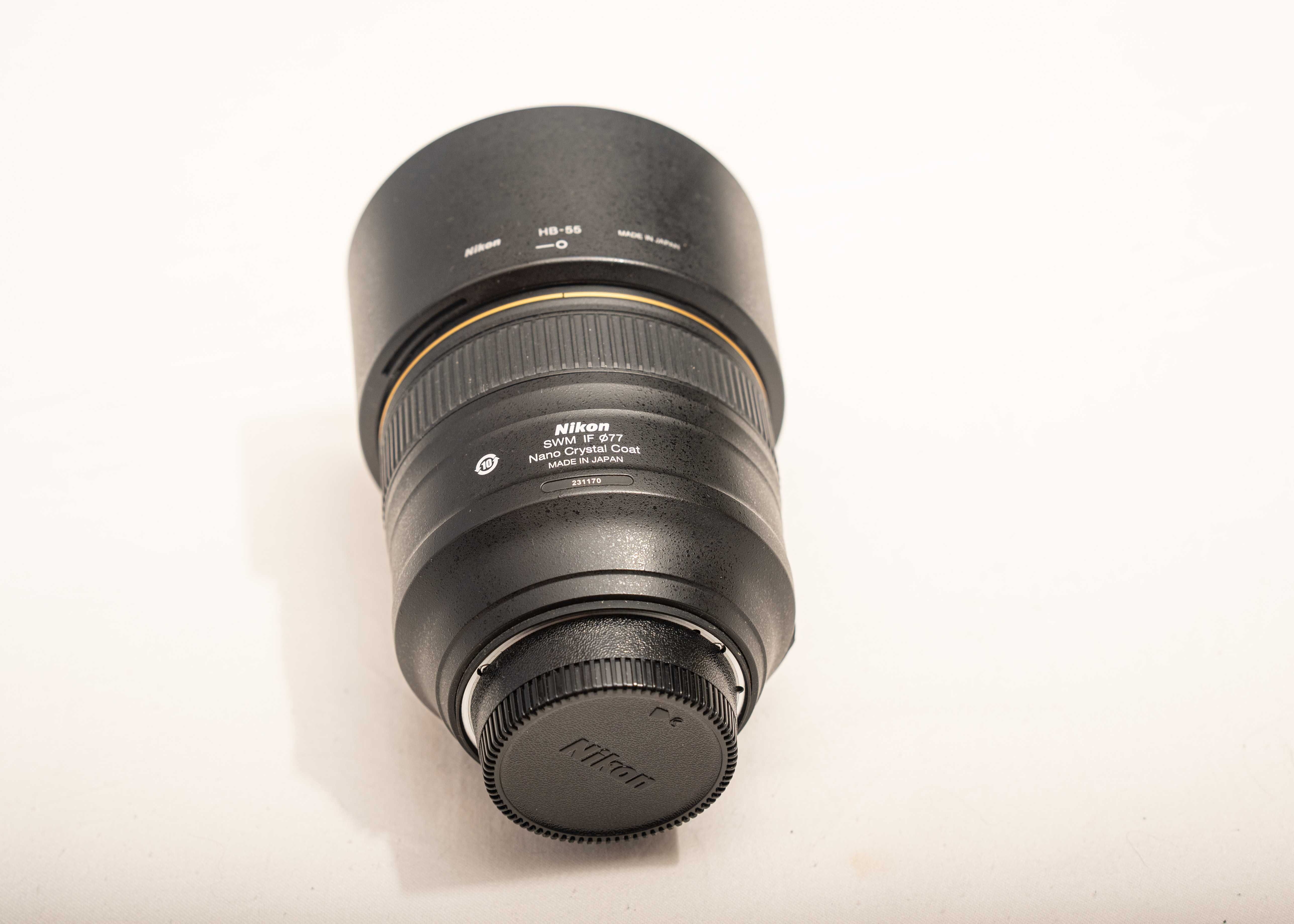 Объектив Nikon AF-S NIKKOR 85mm f/1.4G N
