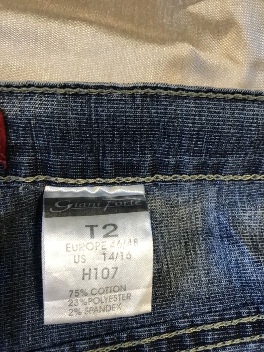 фірмові бриджі джинсові жіночі 48, штани, брюки