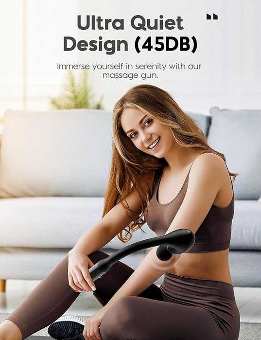 Pistolet do masażu FVZ z ulepszoną rękojeścią przedłużającą