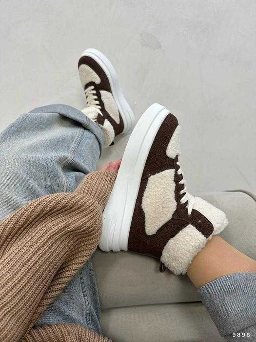 Жіночі кросівки теді, черевики коричневі 26 - 26.5 см