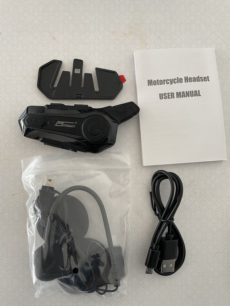 2 kits de intercomunicadores capacete