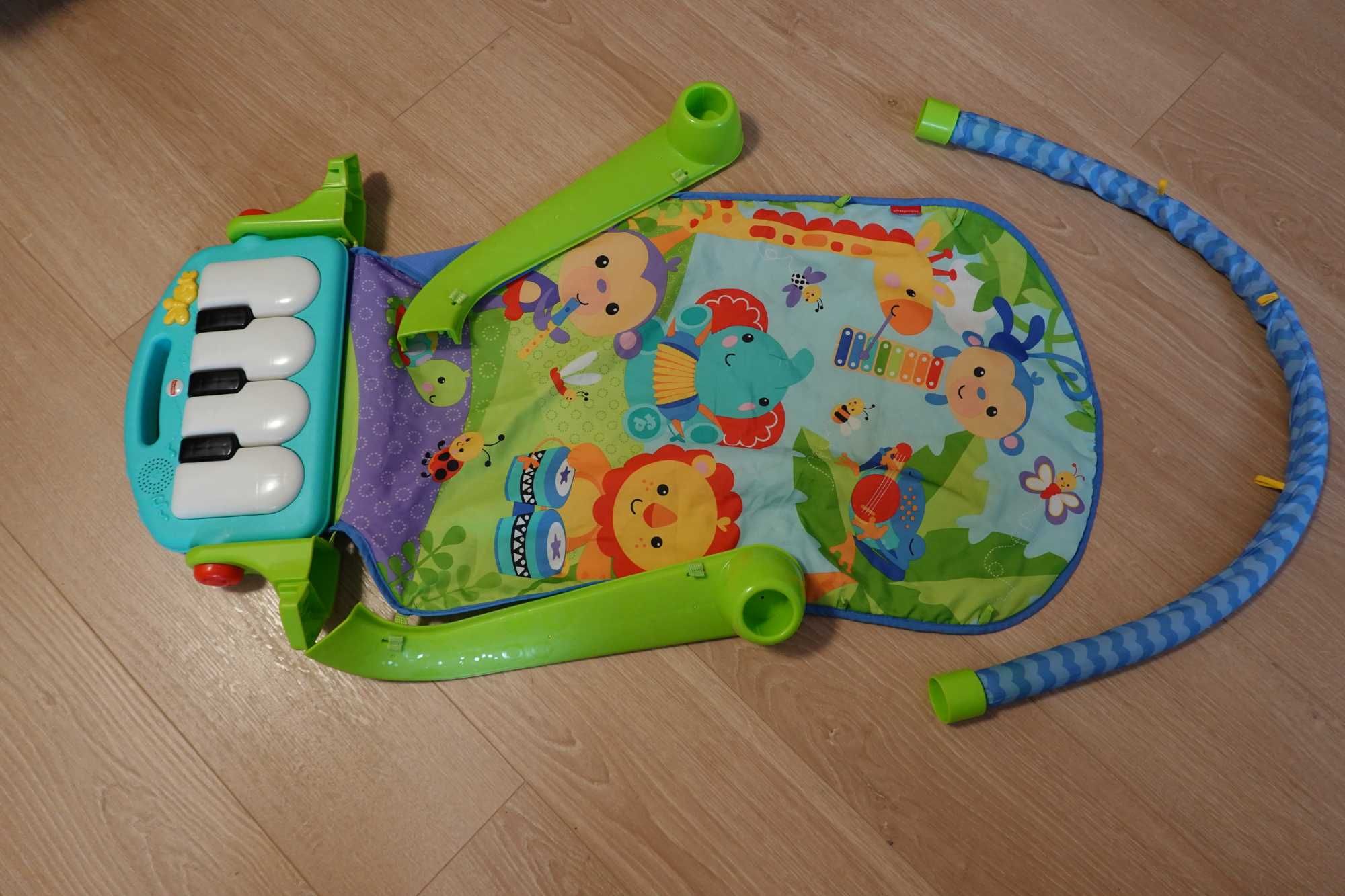 Fisher Price BMH49 Mata gimnastyczna z pianinkiem Rainforest - bdb