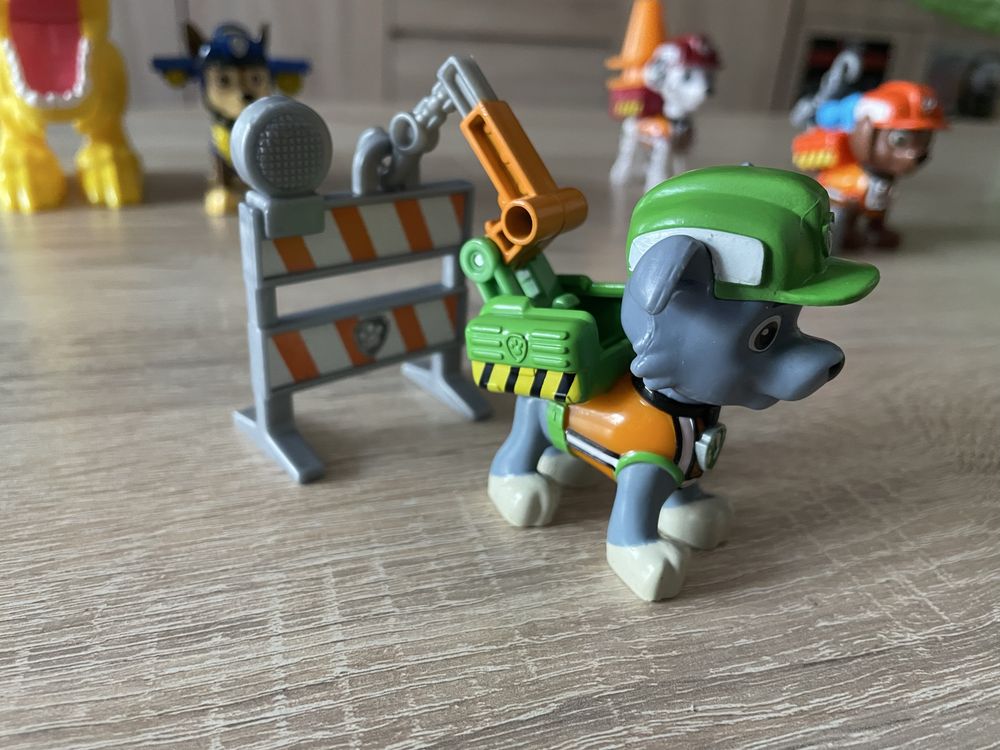 Psi Patrol Figurki w akcji Chase Marshall Zuma Rocky Paw Patrol