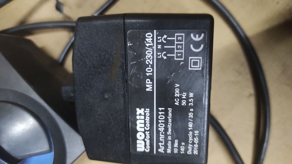 Siłowniki zaworów mieszających